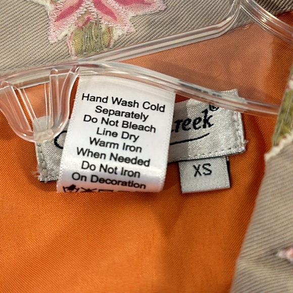 Coldwater Creek Embroidered Jacket XS - Picture 6 of 7